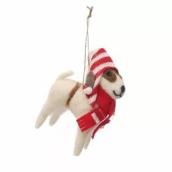 Brand new 🛒 Assorted Wool Dog Ornament by Ashland® 👍 -Ashland Sale Store 10698248 6