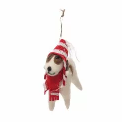 Brand new 🛒 Assorted Wool Dog Ornament by Ashland® 👍 -Ashland Sale Store 10698248 7