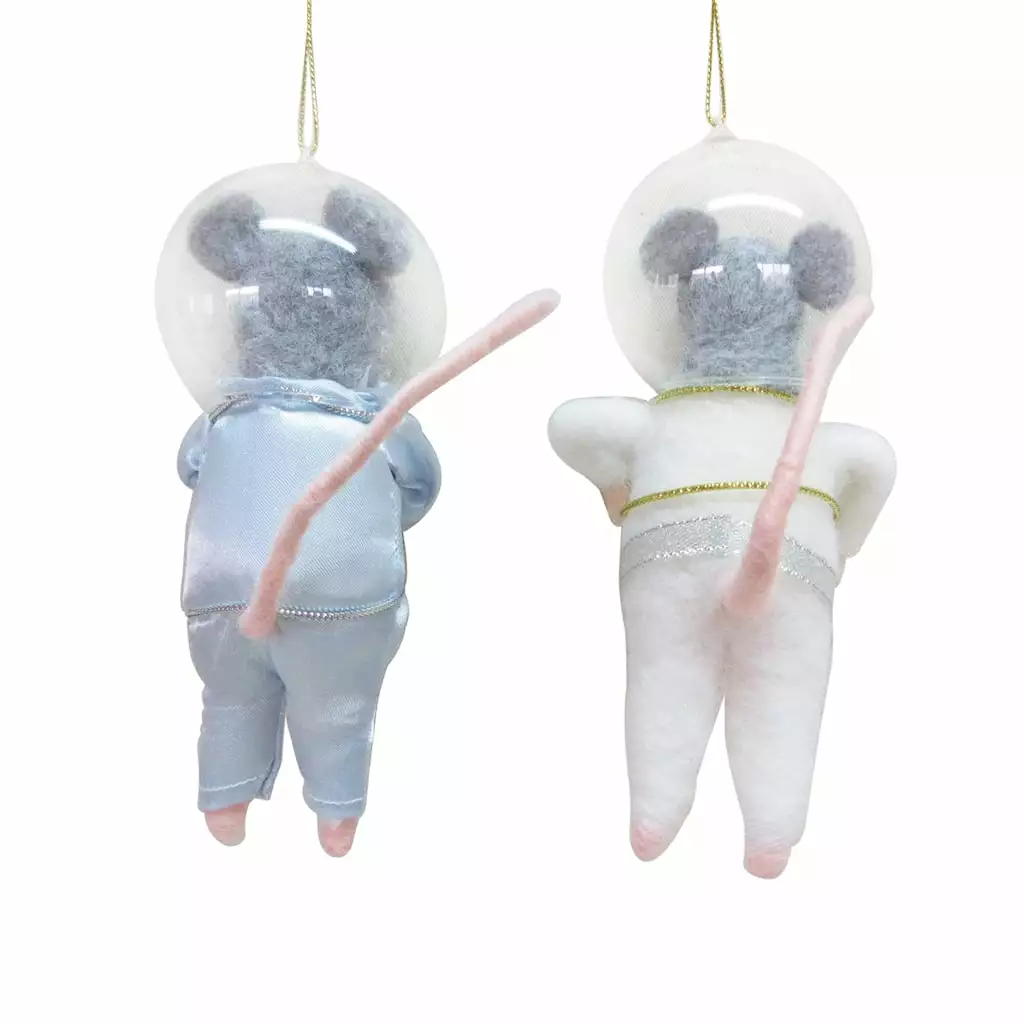 Budget 🤩 Assorted Wool Space Mouse Ornament by Ashland® 💯 5 Budget 🤩 Assorted Wool Space Mouse Ornament by Ashland® 💯 - Image 3