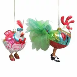 Coupon 👏 Assorted Glass Chicken Ornament by Ashland® 😍 -Ashland Sale Store 10698354 2