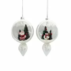 Coupon ⌛ Assorted Glass Diorama Icicle Ornament by Ashland® ✨