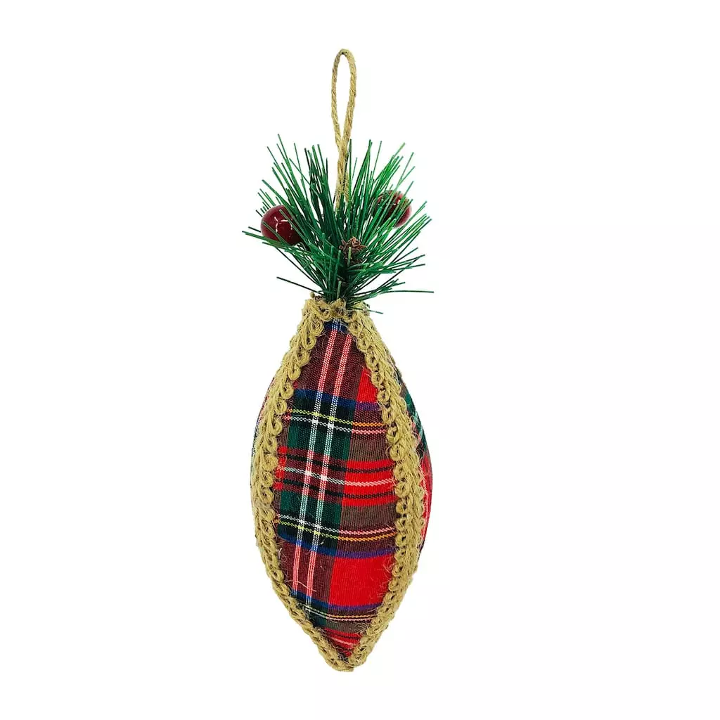 New ⭐ Assorted Plaid Ornament with Holly by Ashland® ✨ 4 New ⭐ Assorted Plaid Ornament with Holly by Ashland® ✨ - Image 2