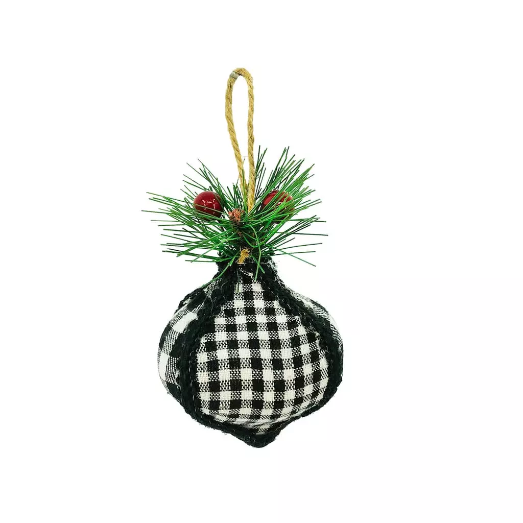 New ⭐ Assorted Plaid Ornament with Holly by Ashland® ✨ 7 New ⭐ Assorted Plaid Ornament with Holly by Ashland® ✨ - Image 5