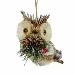 Discount 😍 Owl with Pine & Berry Ornament by Ashland® ✔️