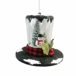 Brand new 🎁 4.5" Glass Snowman Ornament by Ashland® ❄ Christmas ✔️