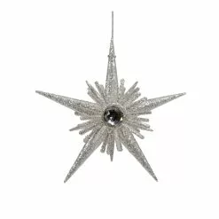 Outlet 😀 Silver Star Ornament by Ashland® 🌟