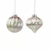 Wholesale ✨ Assorted Glass Pink Beaded Onion Ornament by Ashland® 🎉 -Ashland Sale Store 10698446 1