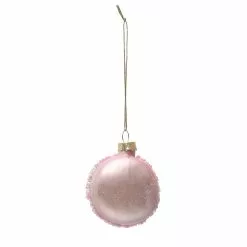 Coupon 😍 Assorted 2.6'' Macaron Glass Christmas Ornament by Ashland® 👍 -Ashland Sale Store 10698514 2