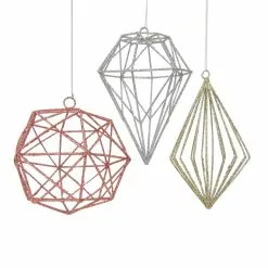 Brand new ❤️ Assorted Geometric Wire Ornament by Ashland® 👍