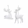 Cheapest ❤️ Assorted Glittery White Deer Ornament by Ashland® ⭐ 1 Cheapest ❤️ Assorted Glittery White Deer Ornament by Ashland® ⭐ -Ashland Sale Store 10698591 1