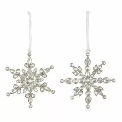 Flash Sale ⌛ Assorted 5'' Silver Jewel Star ✨ Christmas Ornament by Ashland® 😀