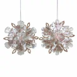 New ✨ Assorted Glitter Snowflake & Crystal Ornament by Ashland® ✔️ -Ashland Sale Store 10698598 2