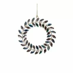 Promo 💯 Silver Rhinestone Wreath Ornament by Ashland® 🎁