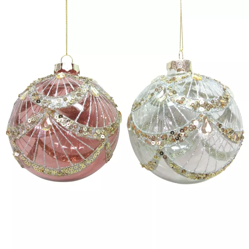 Top 10 🛒 Assorted Sequin Ball Glass Ornament by Ashland® 🔥 4 Top 10 🛒 Assorted Sequin Ball Glass Ornament by Ashland® 🔥 - Image 2
