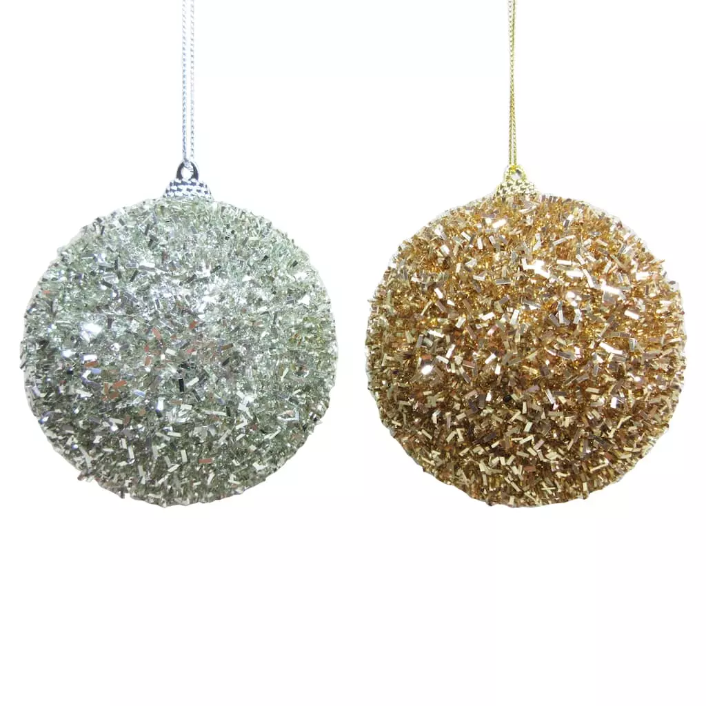 Top 10 🎁 Assorted Glitter Ball Ornament by Ashland® 🤩 3 Top 10 🎁 Assorted Glitter Ball Ornament by Ashland® 🤩
