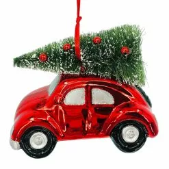 Outlet 🛒 4'' Car with Tree Collectible Glass Christmas Ornament by Ashland® 🤩 5 Outlet 🛒 4'' Car with Tree Collectible Glass Christmas Ornament by Ashland® 🤩 -Ashland Sale Store 10698644 2