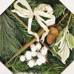 Budget 🔔 DIY White Berry, Pine Leaf & Pinecone Wreath Kit by Ashland® 💯 -Ashland Sale Store 10698659 3