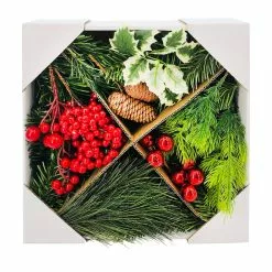 Cheapest 👏 DIY Red Ornament, Pinecone & Berry Wreath Kit by Ashland® 🎁