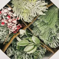 Flash Sale ✨ DIY Snowy Leaf & Berry Wreath Kit by Ashland® ⌛ -Ashland Sale Store 10698661 3