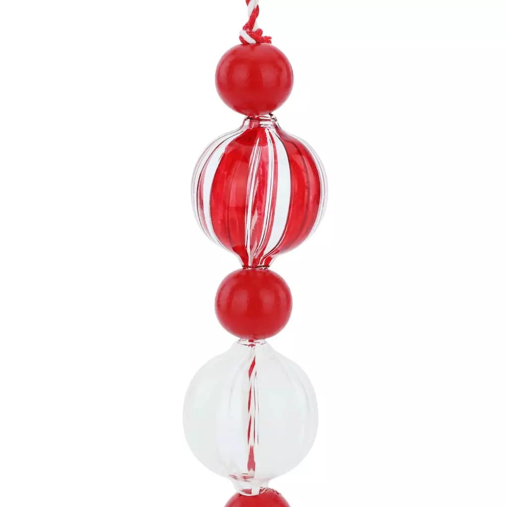 Promo ✔️ Assorted Glass & Wood Peppermint Bubble Ornament by Ashland® 🌟 Christmas ❤️ 5 Promo ✔️ Assorted Glass & Wood Peppermint Bubble Ornament by Ashland® 🌟 Christmas ❤️ - Image 3