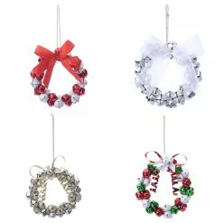 Top 10 ✨ Assorted 4'' Wreath with Bells Collectible Ornament by Ashland® ⌛