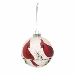 Cheap ✔️ 4.7'' Cardinal Ball Collectible Glass 🌟 Christmas Ornament by Ashland® ❤️