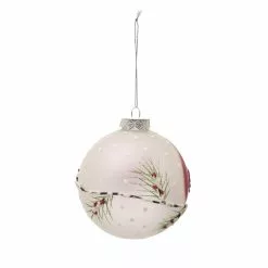 Cheap ✔️ 4.7'' Cardinal Ball Collectible Glass 🌟 Christmas Ornament by Ashland® ❤️ -Ashland Sale Store 10698784 3