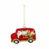 Flash Sale 🎉 Santa School Bus Glass Ornament by Ashland® 🧨 -Ashland Sale Store 10698788 1