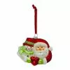 Top 10 🔔 Santa & Snowman Heart Glass Ornament by Ashland® ❤️