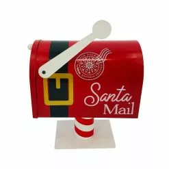 Deals 🛒 10.3'' Mailbox with Santa Belt Tabletop Décor by Ashland® ✔️
