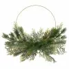 Brand new 🎁 20" Pine & Gold Hoop Wreath by Ashland® Christmas ✨ -Ashland Sale Store 10698872 1