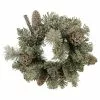 Deals 🔔 12" Flocked Pine & Pinecone Wreath by Ashland® Christmas ❤️ -Ashland Sale Store 10698877 1