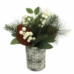 Best Pirce ⌛ 11.5" Mixed Pine, Berry & Eucalyptus Arrangement by Ashland® 🔥
