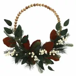 Brand new ✨ 24" Pine, Berry & Eucalyptus Bead Hoop Wreath by Ashland® 😀