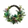 Buy 🧨 24" Eucalyptus & Blueberry Half Wreath by Ashland® 👏