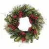 New ⌛ 24" Pine, Magnolia Leaf & Pinecone Wreath by Ashland® 🤩