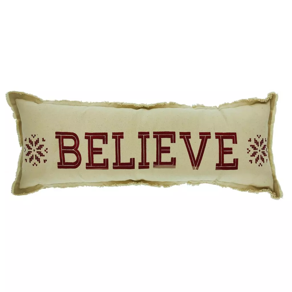 Hot Sale 🔔 Believe Fair Isle Pillow by Ashland® 😉 3 Hot Sale 🔔 Believe Fair Isle Pillow by Ashland® 😉