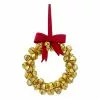 Flash Sale 👏 13'' Gold Bell Wreath Wall Décor by Ashland® 😉