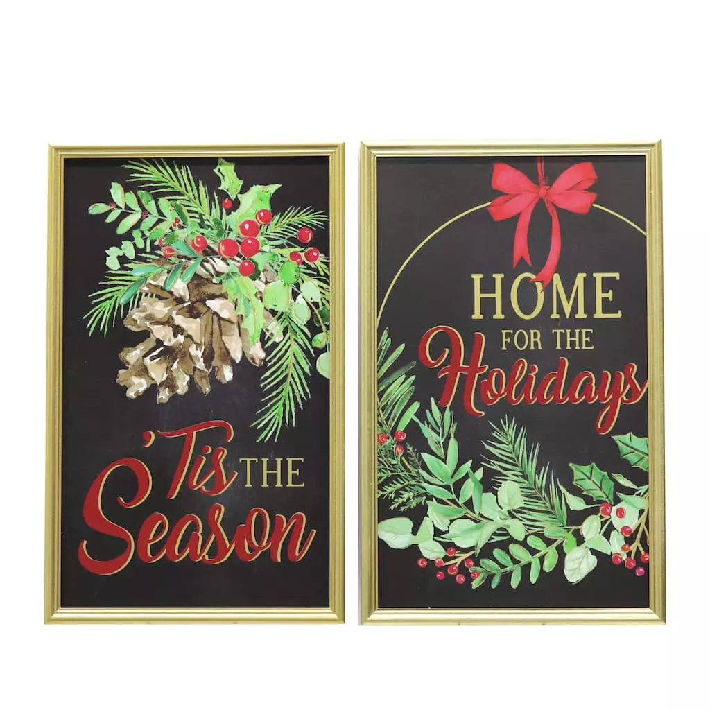 Cheapest 👏 Assorted 23" Tis The Season Wall Décor by Ashland® ✨ 3 Cheapest 👏 Assorted 23" Tis The Season Wall Décor by Ashland® ✨