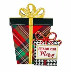 Deals ✨ 8'' Merry Gift Box Shaped Tabletop Décor by Ashland® 👍