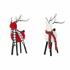 New 🔥 Assorted 11" Deer with Scarf Tabletop Accent by Ashland® ✨