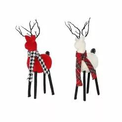 Hot Sale ⭐ Assorted 18" Deer with Scarf Tabletop Accent by Ashland® 😀