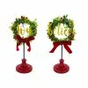 Budget 🌟 Assorted 10.8'' Wreath on Stand Tabletop Décor by Ashland® ❤️ 2 Budget 🌟 Assorted 10.8'' Wreath on Stand Tabletop Décor by Ashland® ❤️ -Ashland Sale Store 10699023 1