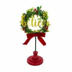 Budget 🌟 Assorted 10.8'' Wreath on Stand Tabletop Décor by Ashland® ❤️ -Ashland Sale Store 10699023 3