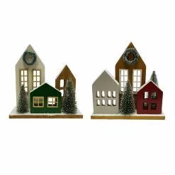 Flash Sale 👏 Assorted 9.5" ✔️ Christmas Cottage House by Ashland® ⭐