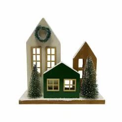 Flash Sale 👏 Assorted 9.5" ✔️ Christmas Cottage House by Ashland® ⭐ -Ashland Sale Store 10699028 3