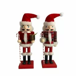 Buy ❤️ Assorted 9.8'' Nutcracker with 👏 Candy Cane Tabletop Décor by Ashland® 😍