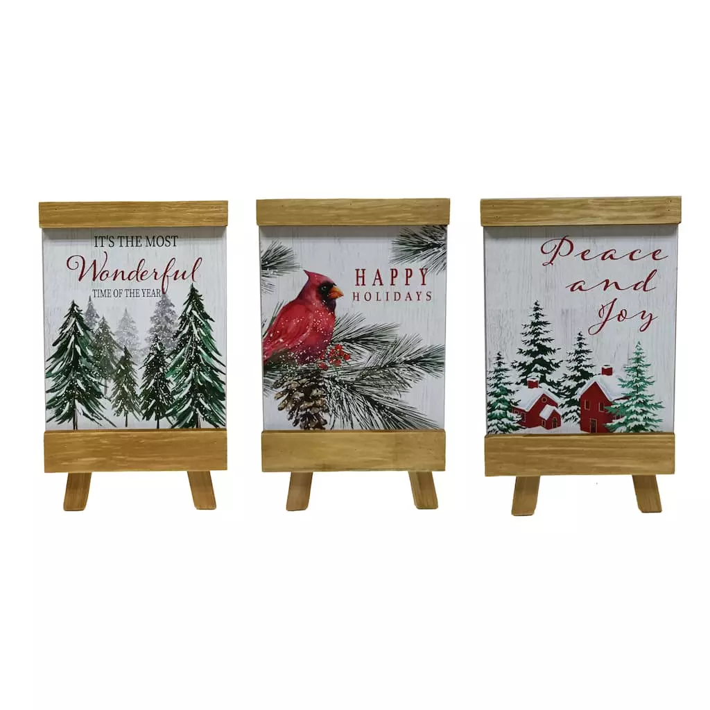 Cheap ๐ฅ Assorted 8" Christmas Tabletop Easel by Ashland® ๐ 3 Cheap ๐ฅ Assorted 8" Christmas Tabletop Easel by Ashland® ๐