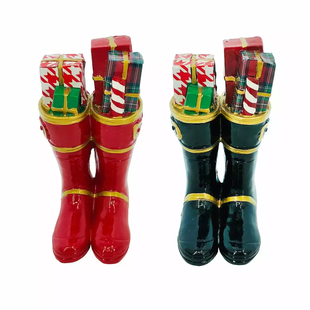 Flash Sale ✨ Assorted 5.5'' Nutcracker Boots Tabletop Décor by Ashland® 🤩 3 Flash Sale ✨ Assorted 5.5'' Nutcracker Boots Tabletop Décor by Ashland® 🤩