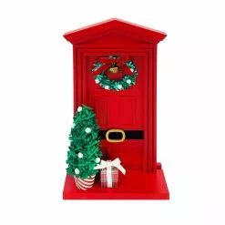 Best deal 🥰 Assorted 12.4'' Door with Santa Belt Tabletop Décor by Ashland® ✔️ -Ashland Sale Store 10699036 3